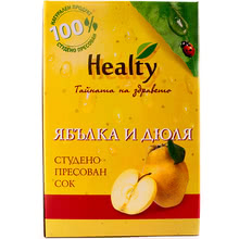 Juice "Healty" apple and quince