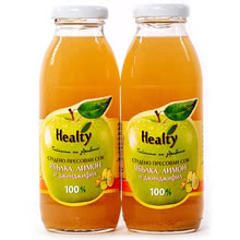 Juice "Healty" apple, lemon and ginger